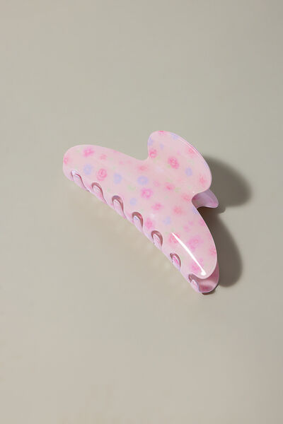 Printed Plastic Single Hair Clip