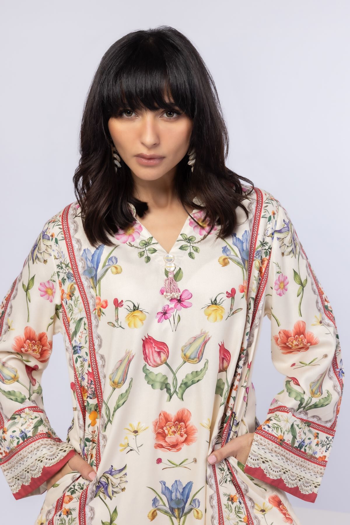 Buy Kurta | 0.0 N/A | 25-06-6E5-07TA-VG_MULTI | Khaadi Pakistan