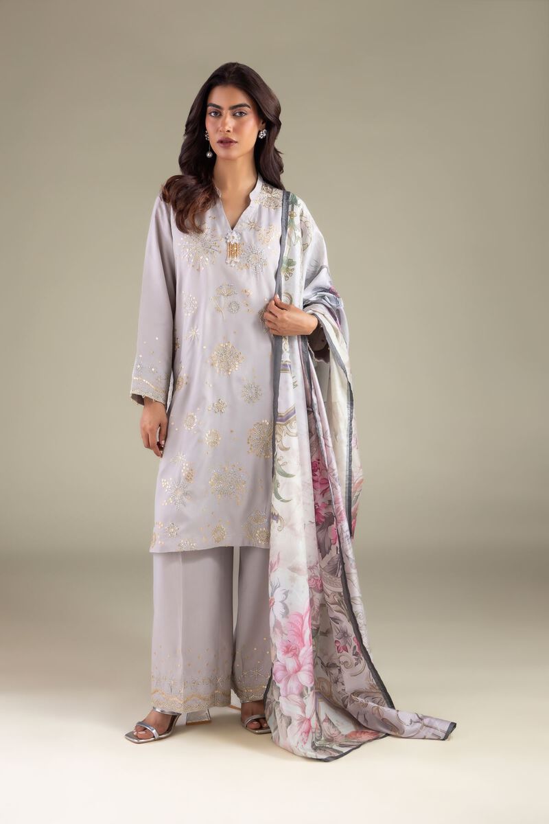 Floral Draped Dupatta