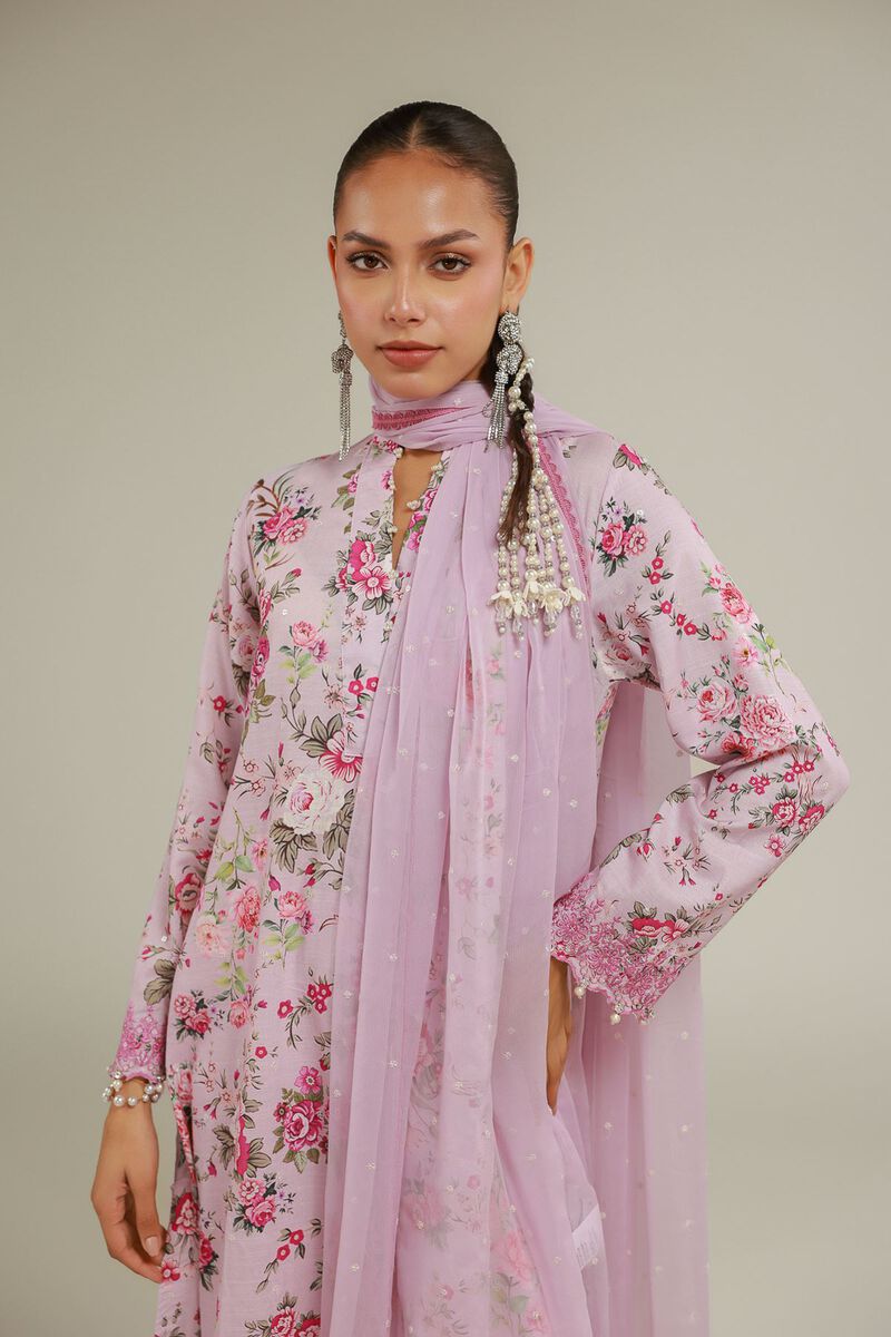 Sequined Chiffon Dupatta