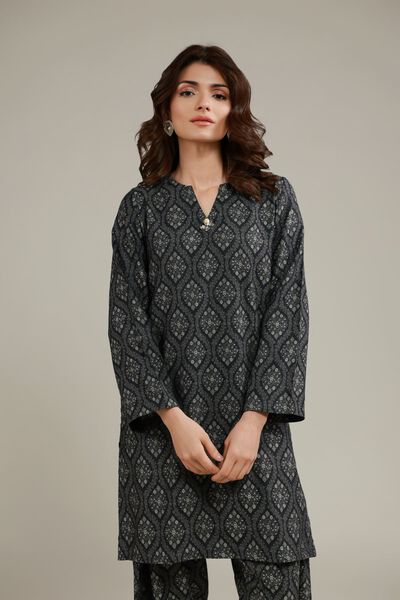 Dyed | Jacquard
            
        Kurta