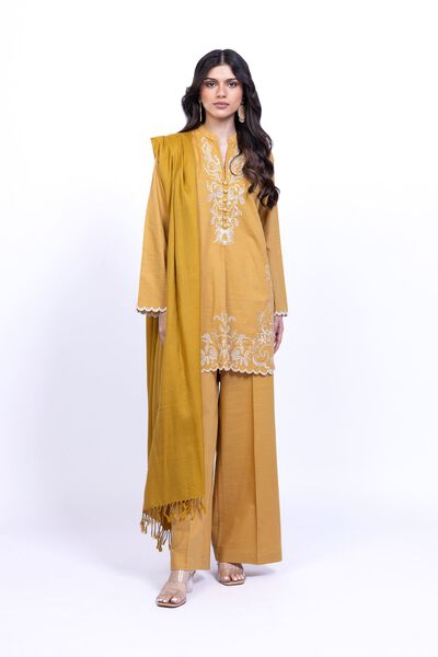 Embroidered | Khaddar
            
        Kurta