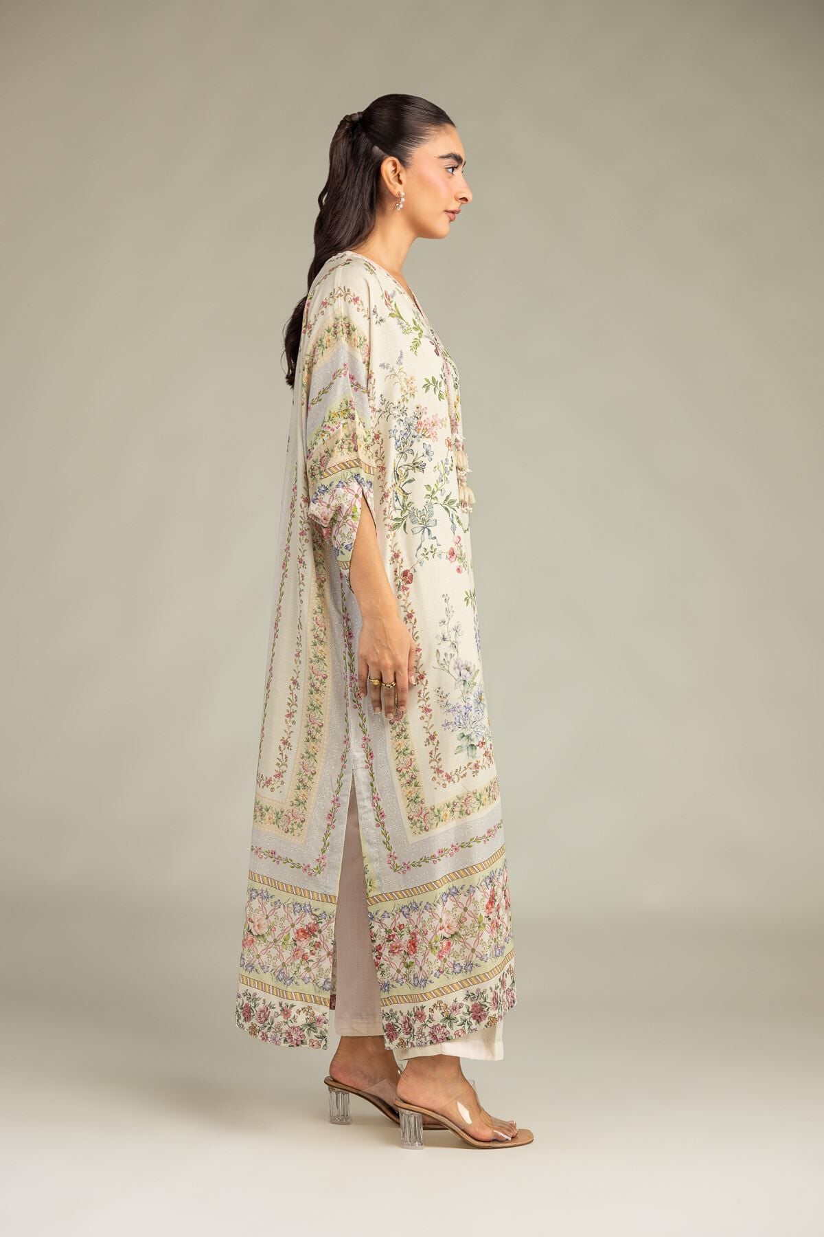 Khaadi - Solid Silk Pants