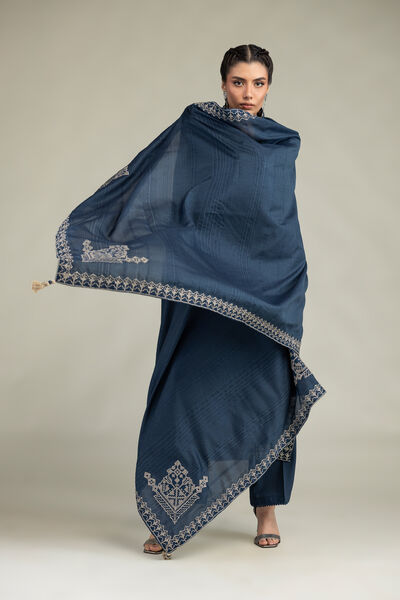 Polyester Silk Dupatta, image 1