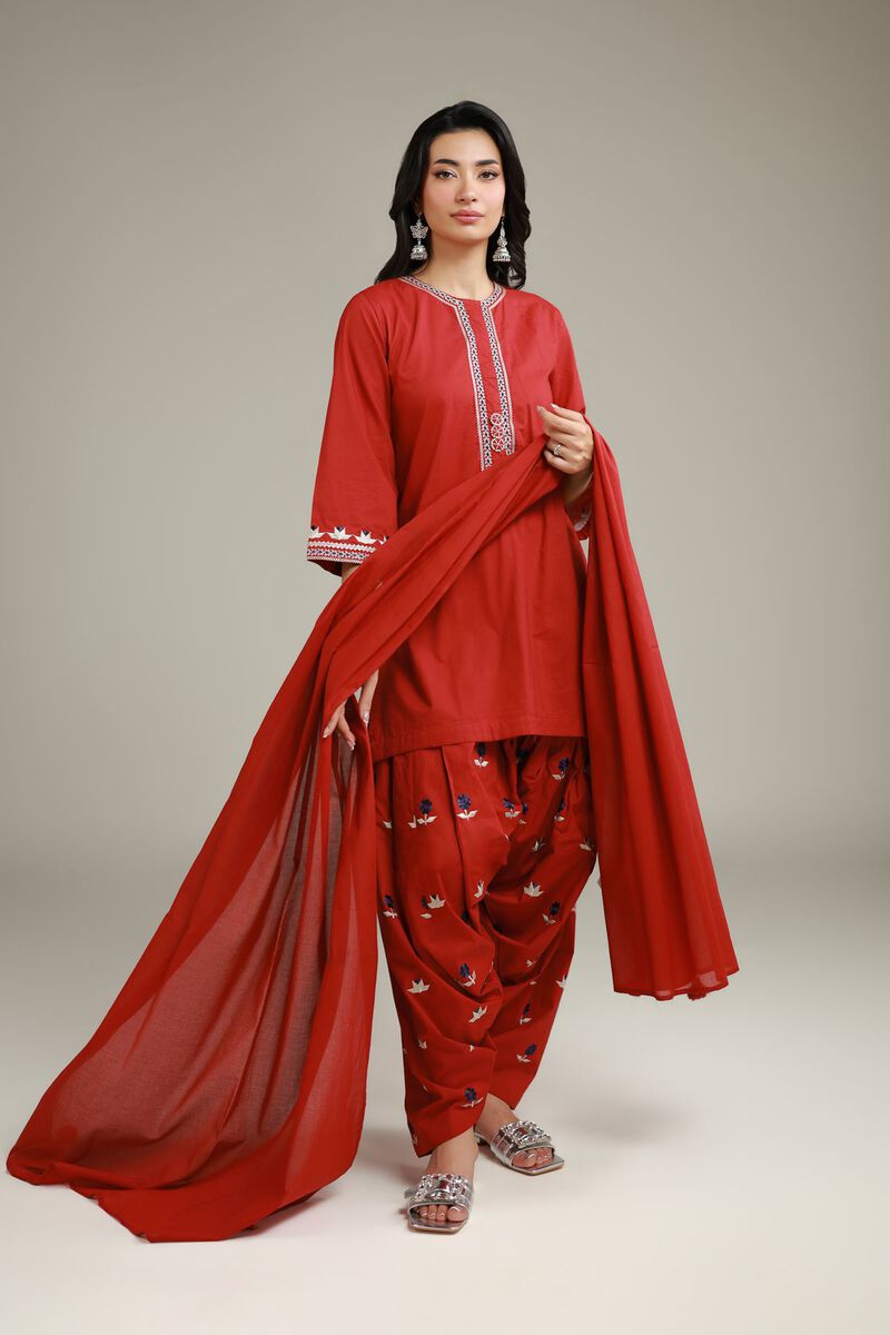Solid Lawn Dupatta