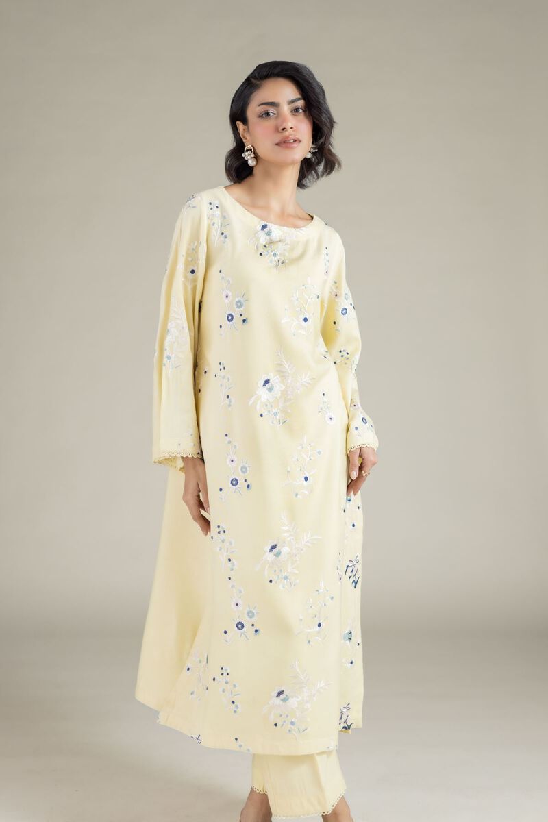 Floral Longline Kurta
