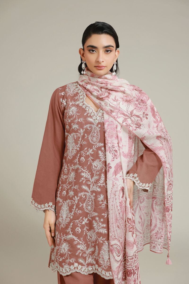 Embroidered Cambric Set