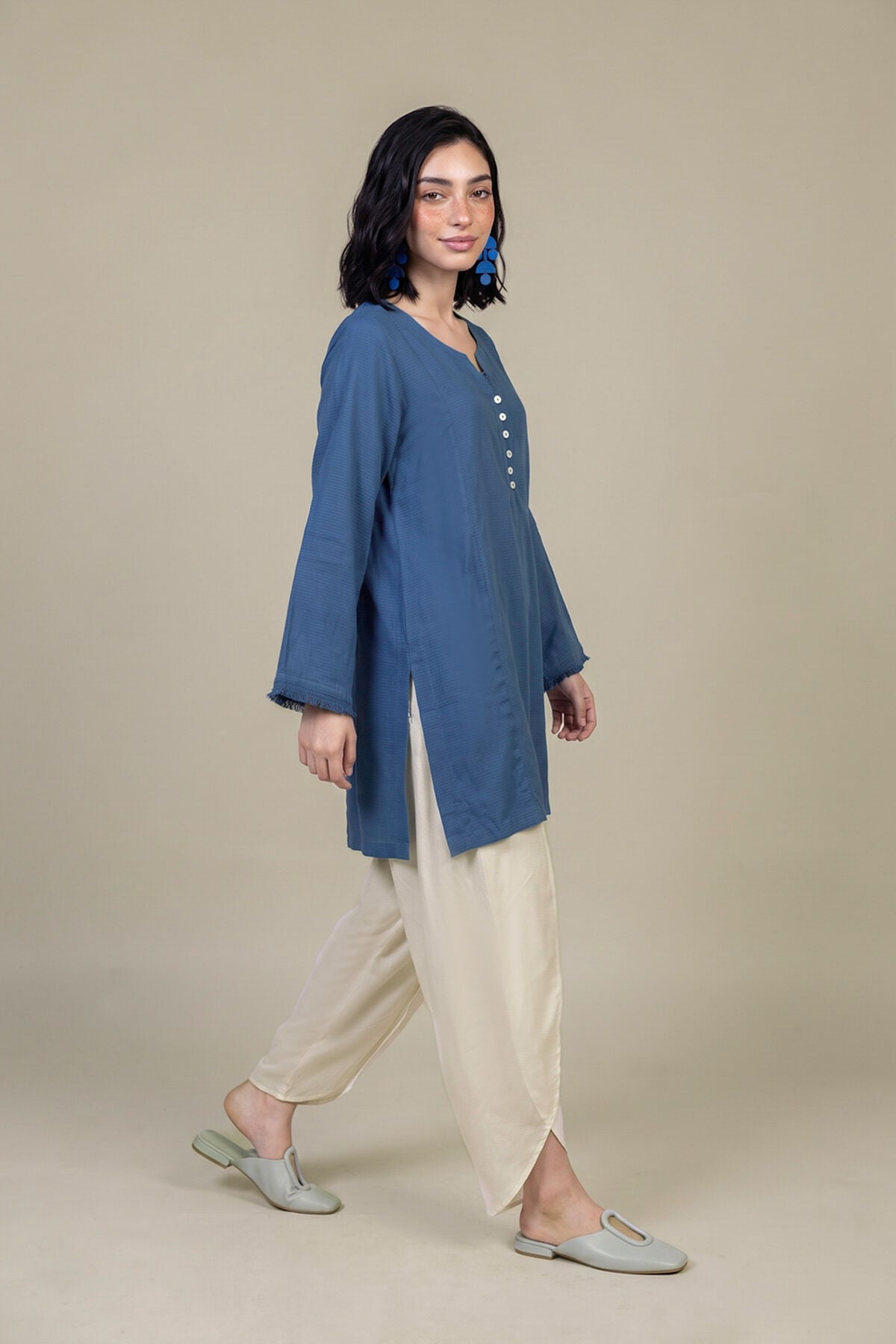 Khaadi - Solid Viscose Shalwar