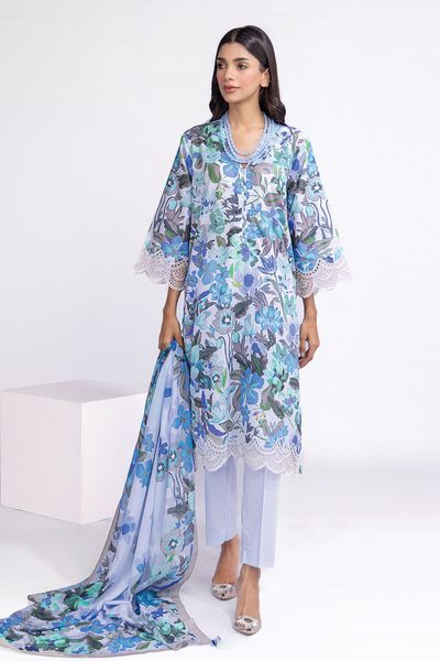 Embroidered | Lawn | Fabrics 3 Piece | PKR 3,500