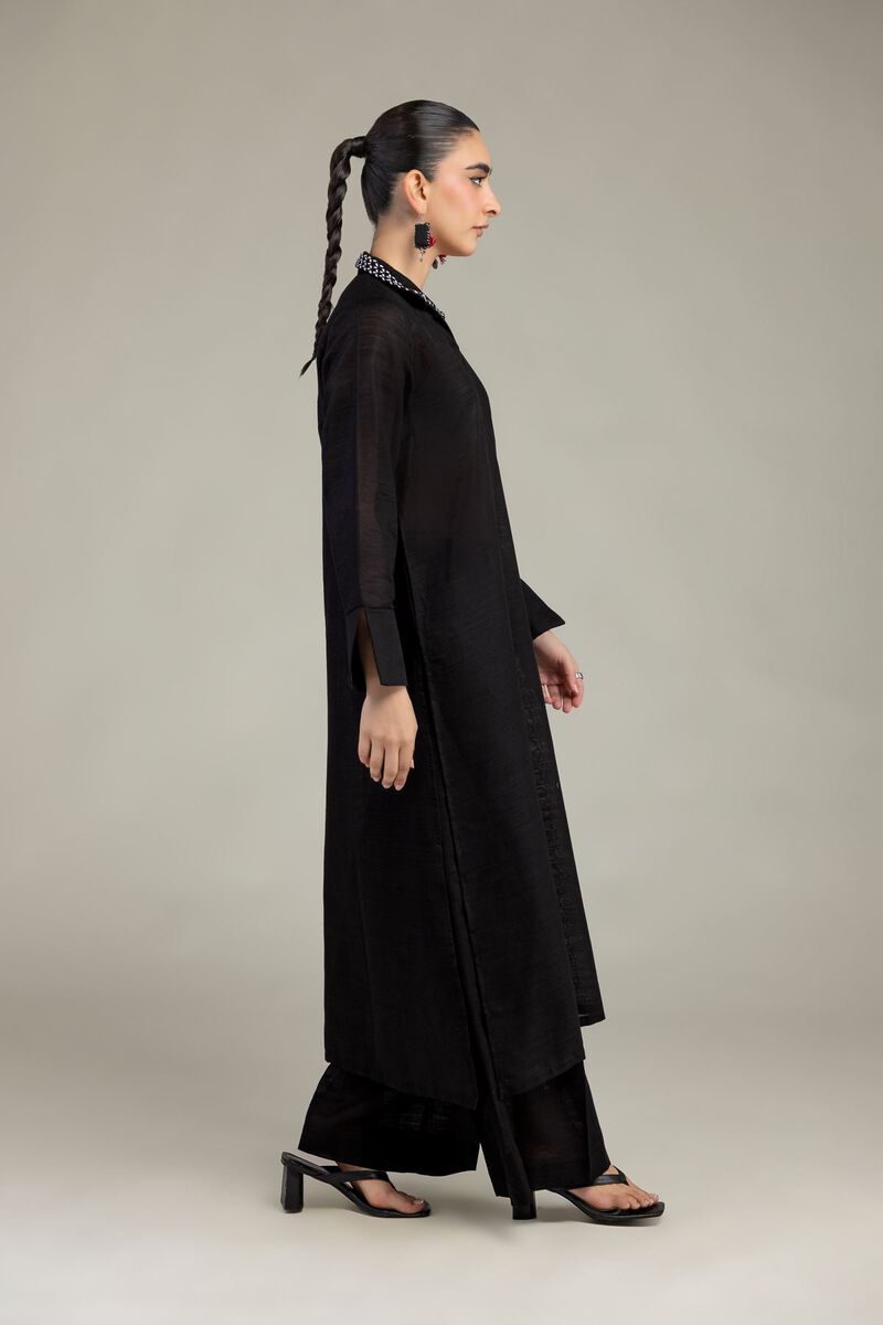 Black Cotton Pants