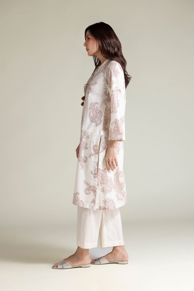 Striped Cambric Pants