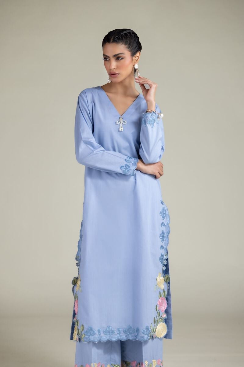 Floral Pearl Kurta