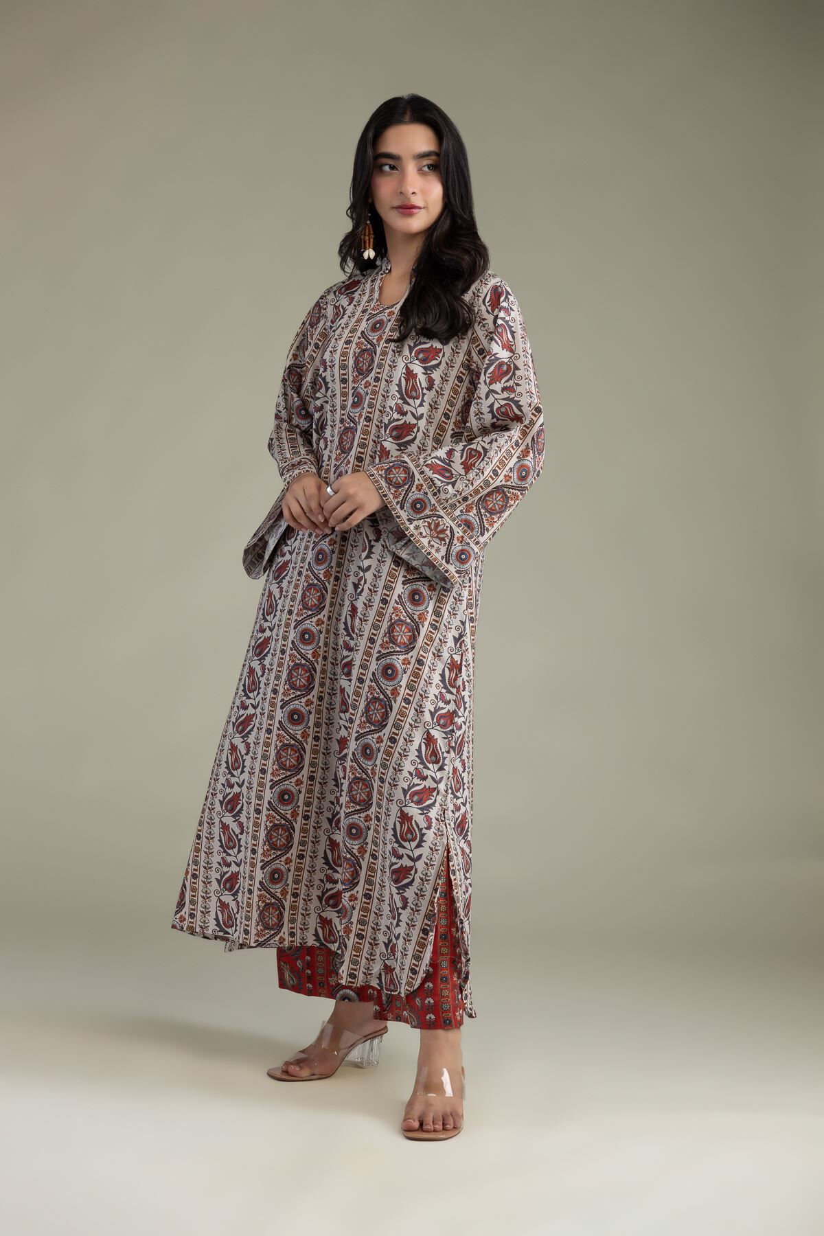 Khaadi - Printed Cambric Pants