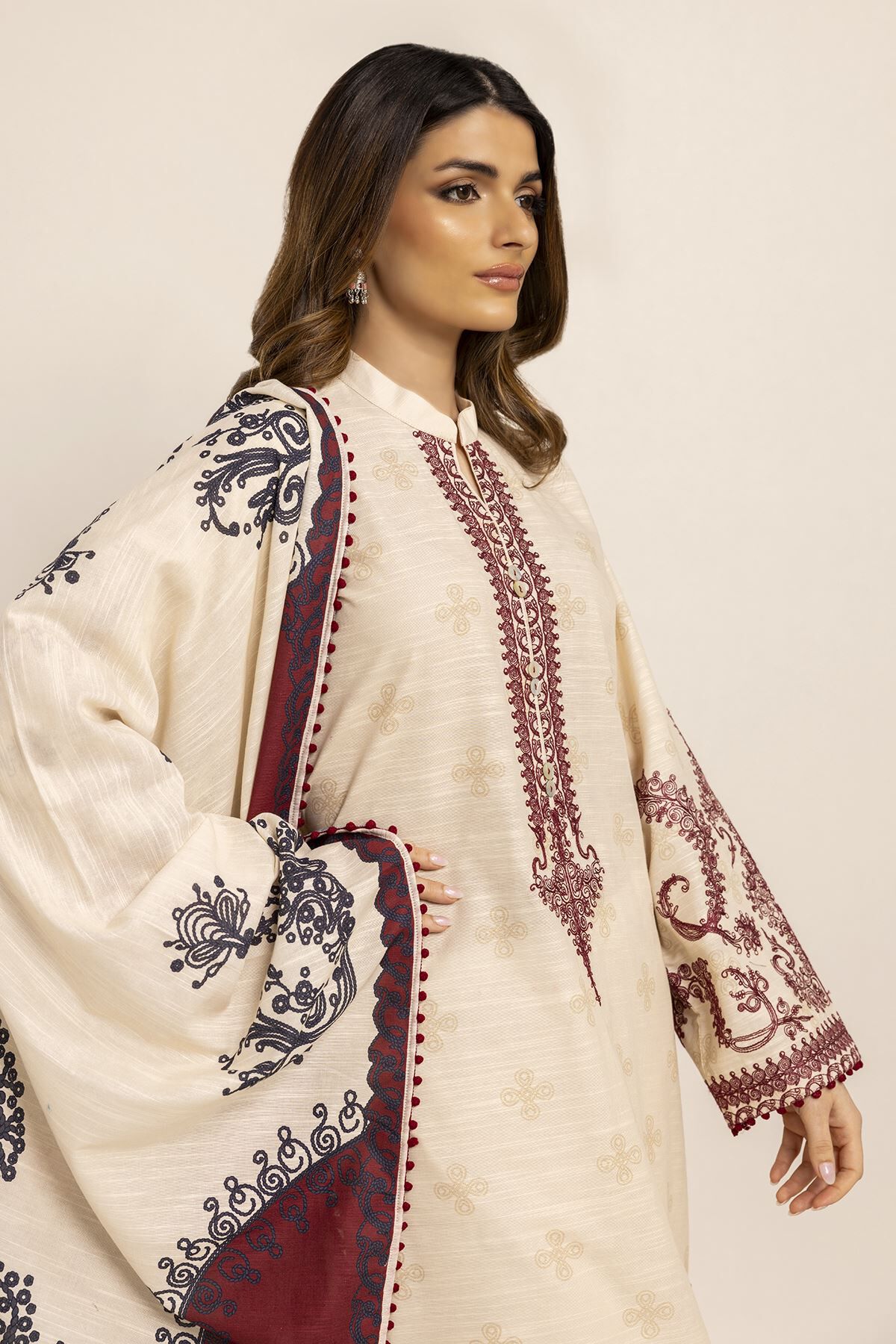 Khaadi 2 store piece suit