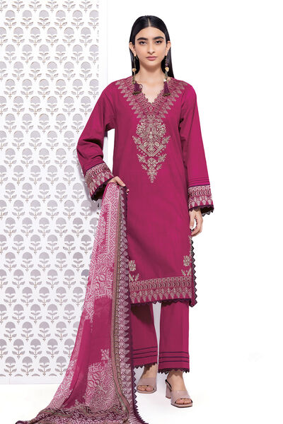 Embroidered | Crosshatch | Fabrics 3 Piece | PKR 4,800