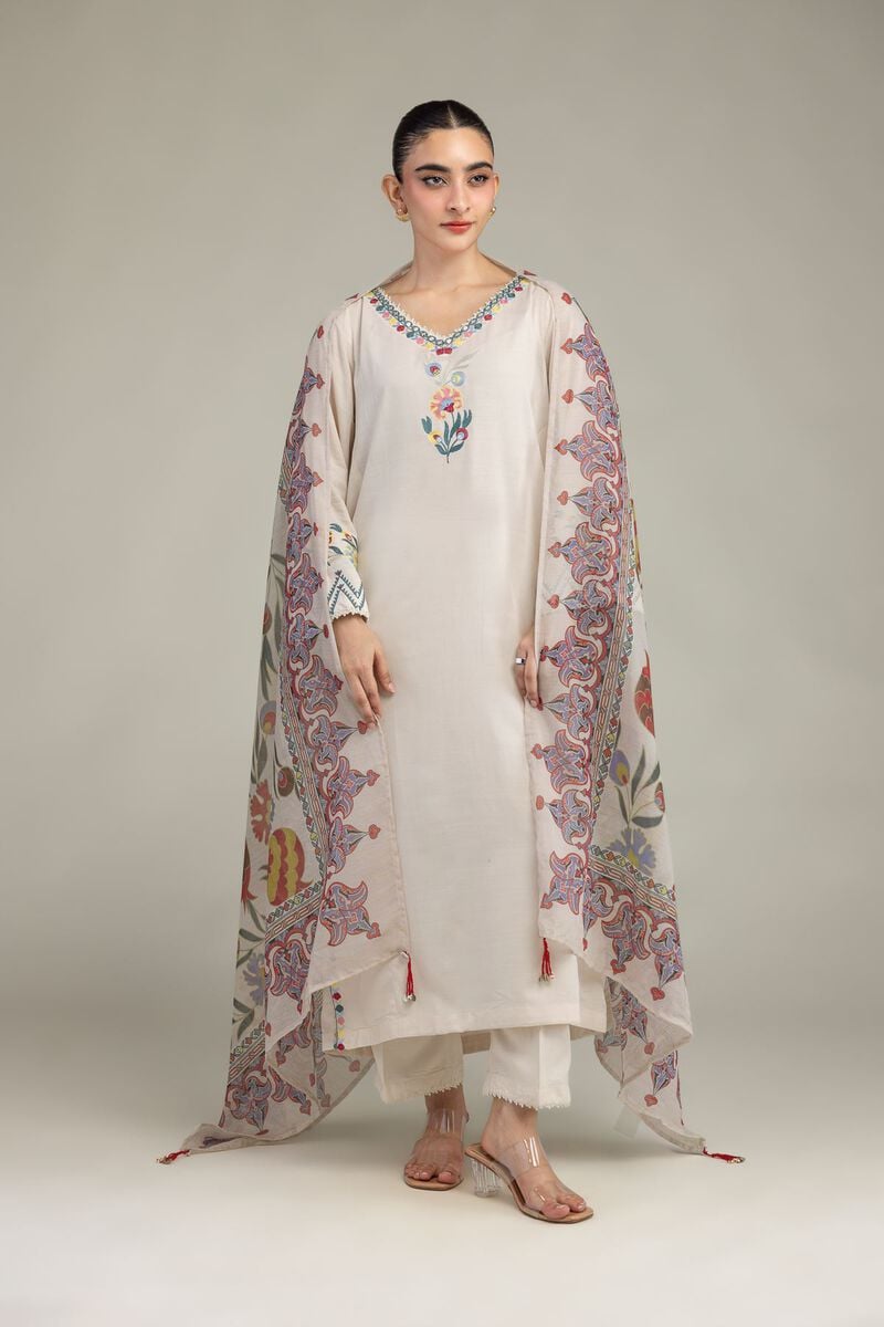 Raw Silk Pants