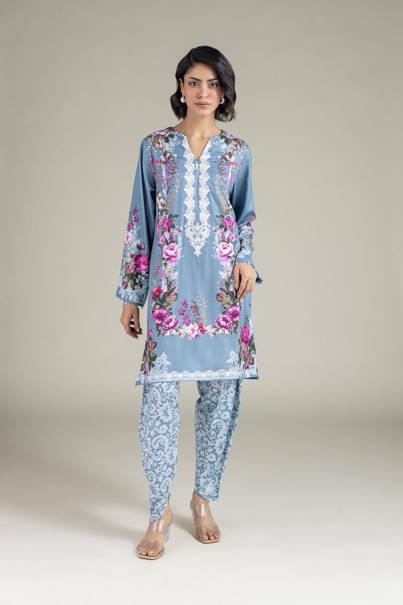 Floral Lace Kurta