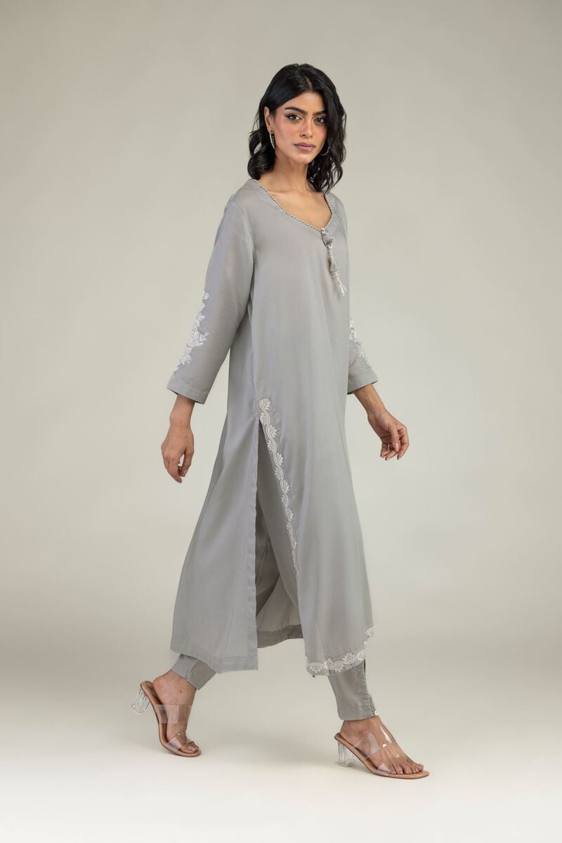 Gray Shalwar