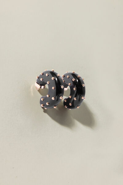 Embellished Plastic Single Earrings