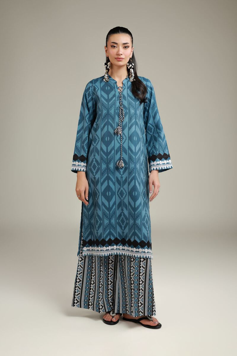 Printed Cotton Kurta