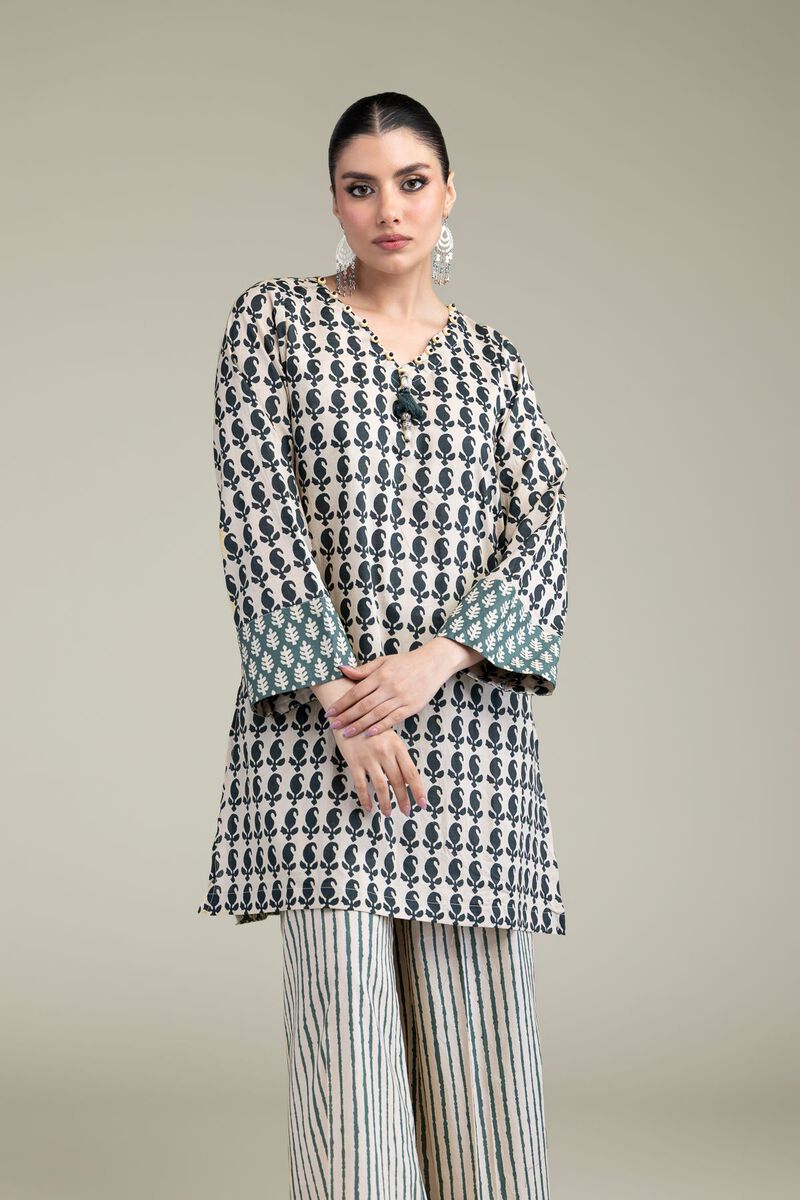 Short V-Neck Kurta