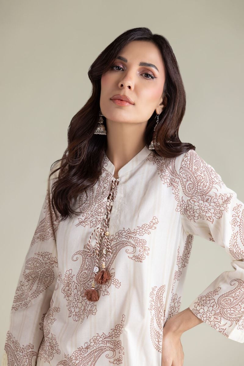 Paisley Cambric Kurta