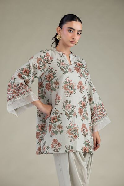 Short Cambric Kurta, image 1