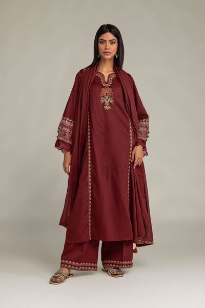 Cotton Dobby Pants, image 1