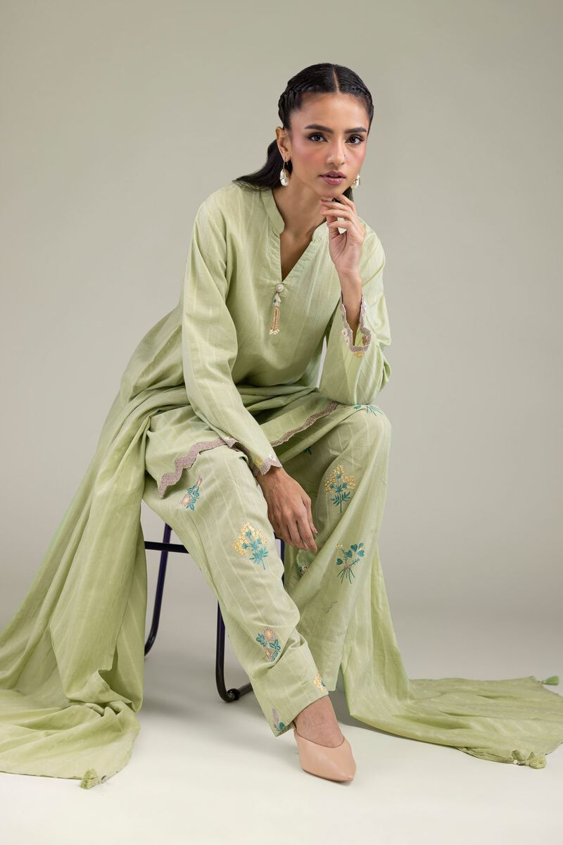 Solid Cotton Dupatta view 2