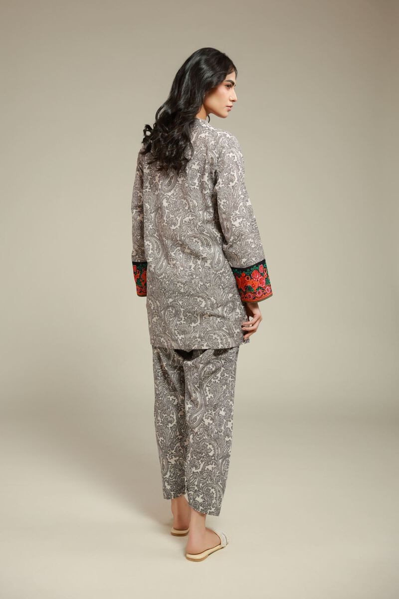 Short Paisley Kurta