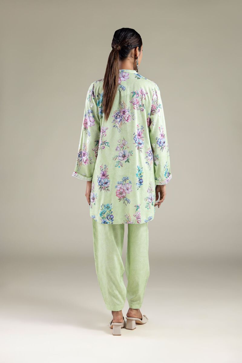 Floral Scalloped Kurta