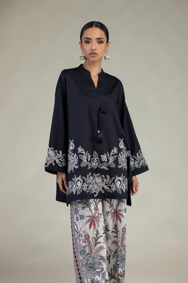 Short V-Neck Kurta
