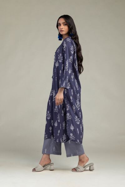 Embroidered Cambric Floral Cambric Pants