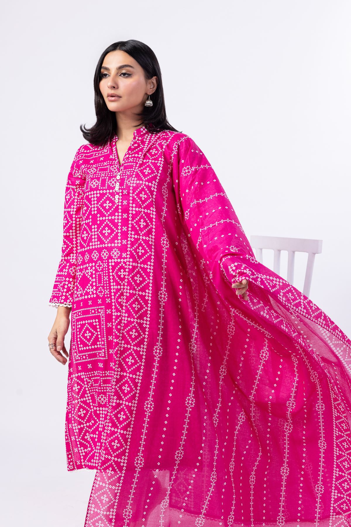 Buy Dupatta | 0.0 N/A | 25-04EX16-01SA-VG_MULTI | Khaadi Pakistan