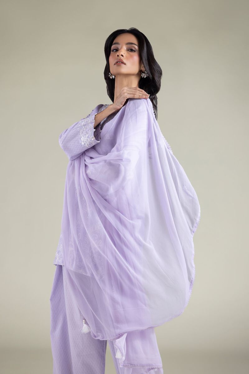 Draped Floral Dupatta