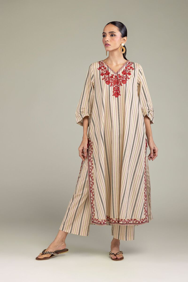 Beige Cambric Pants view 2