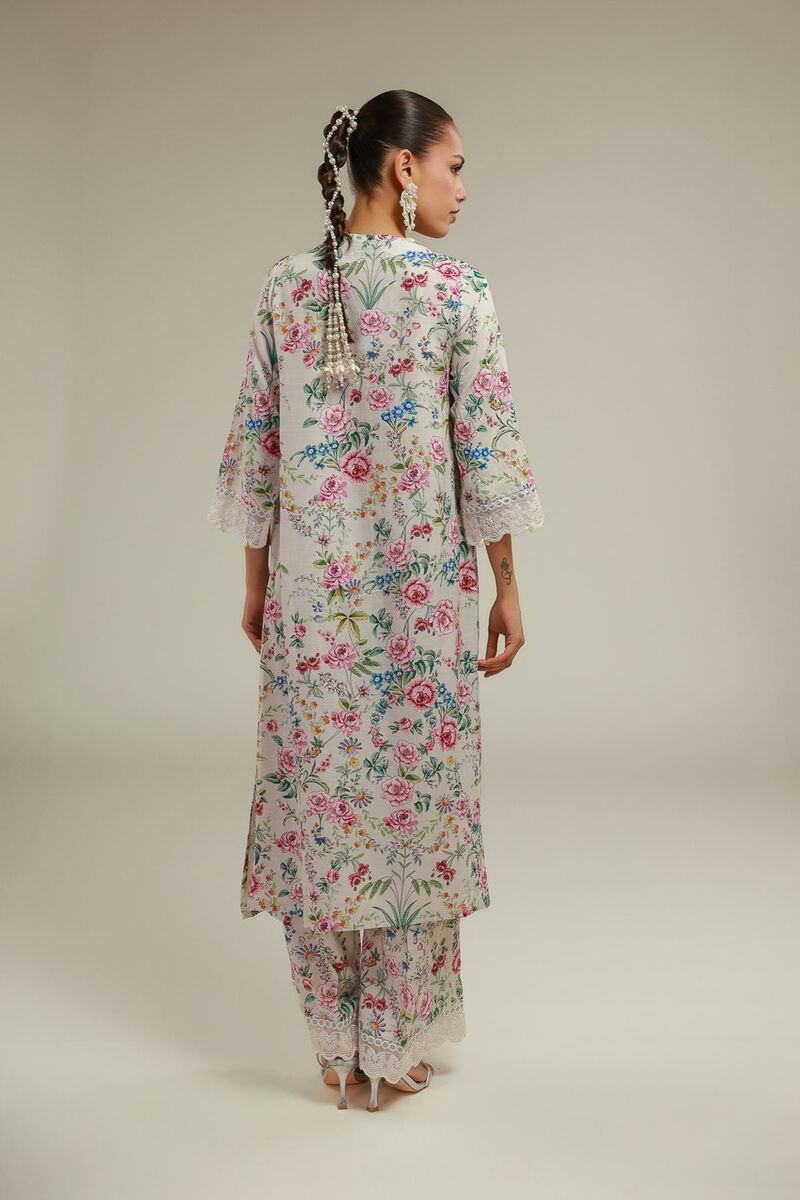 Floral Longline Kurta