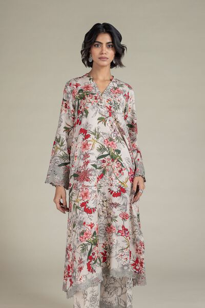 Embroidered | Raw Silk
            
        Kurta