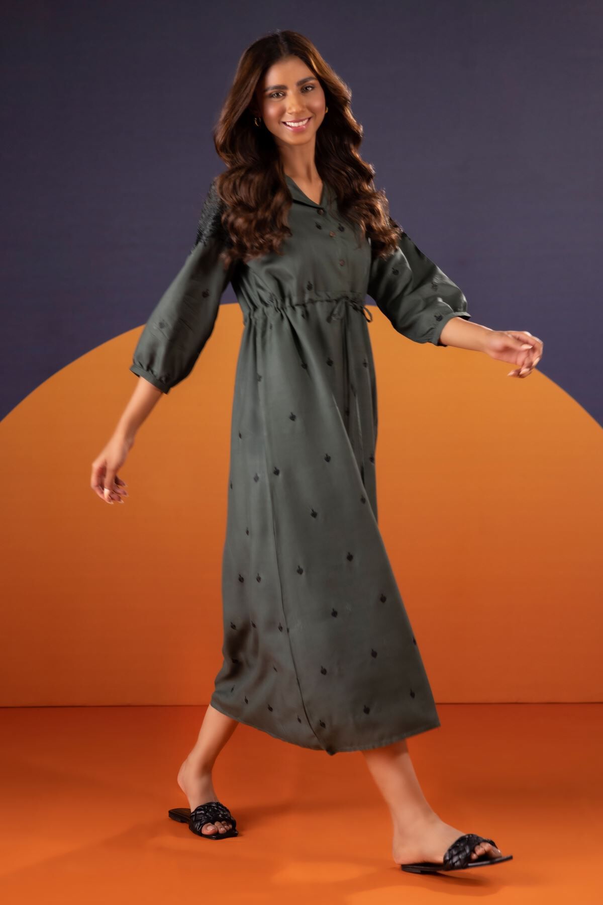 Khadi shop maxi dress