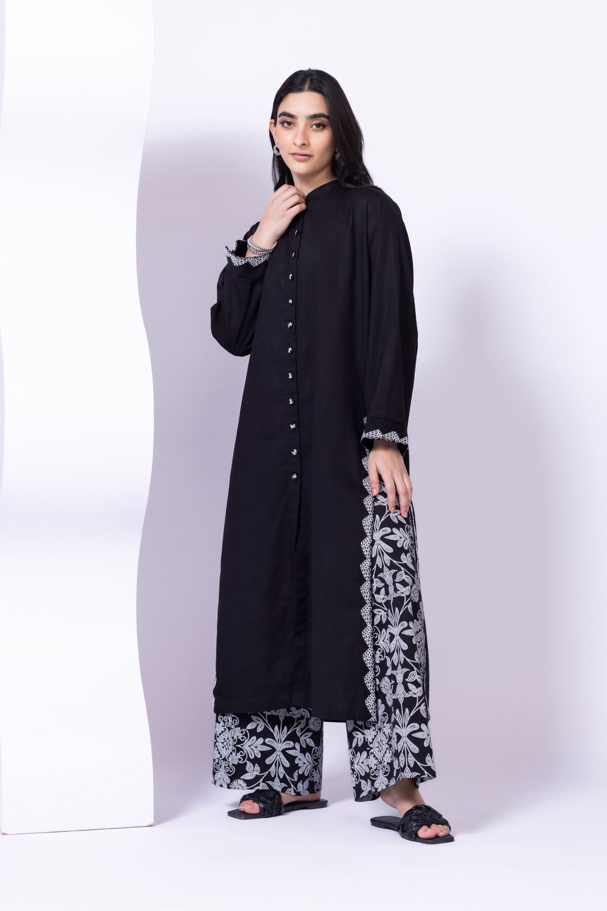 パンツ CLASS karachi Buy Pants | 0.0 N/A | EEB24757A-VG_MULTI | Khaadi Pakistan
