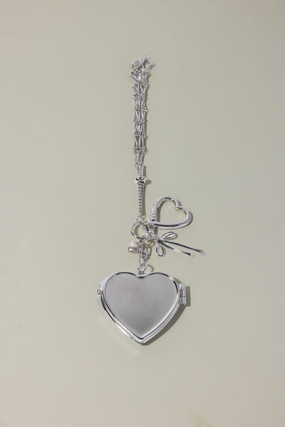 Solid Metal Single Bag Charm