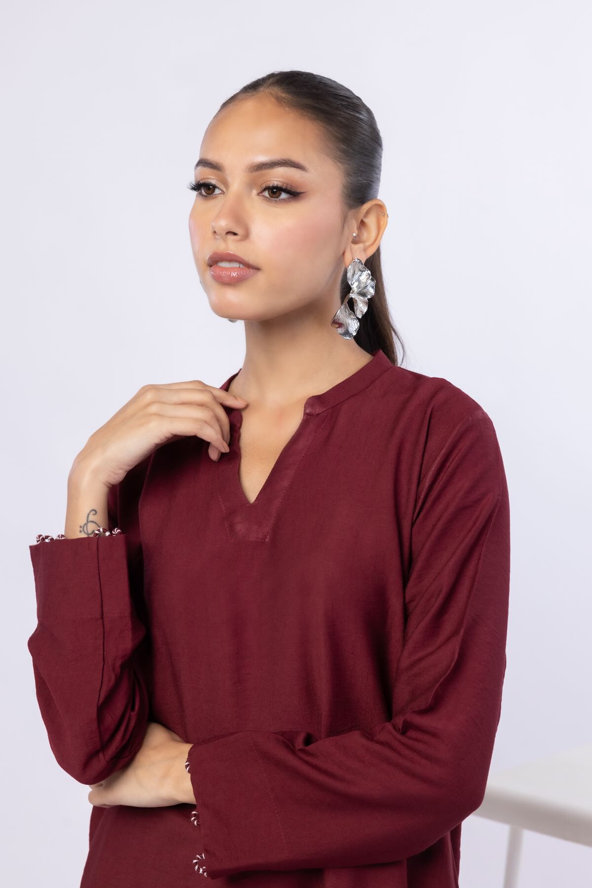 Khawla Buy Kurta | 0.0 N/A | 25-07-7E8-07TA-VG_MULTI | Khaadi Pakistan