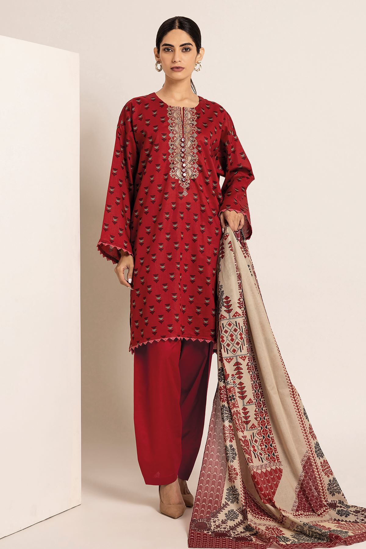 Khaadi short frocks on sale 2019