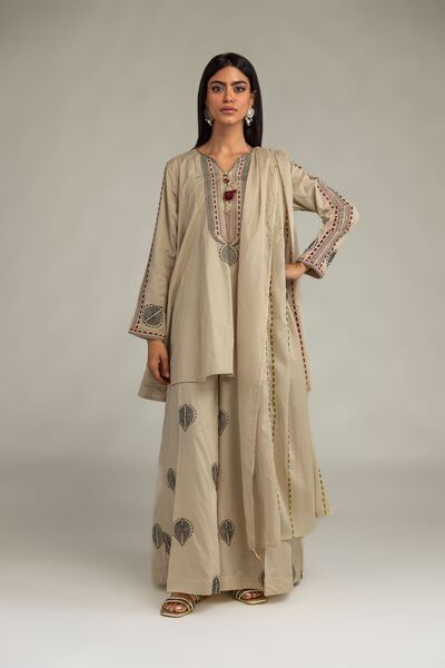 Cotton Dobby Pants, image 1