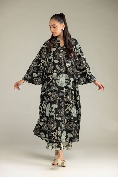 Printed Cambric Floral Cambric Pants