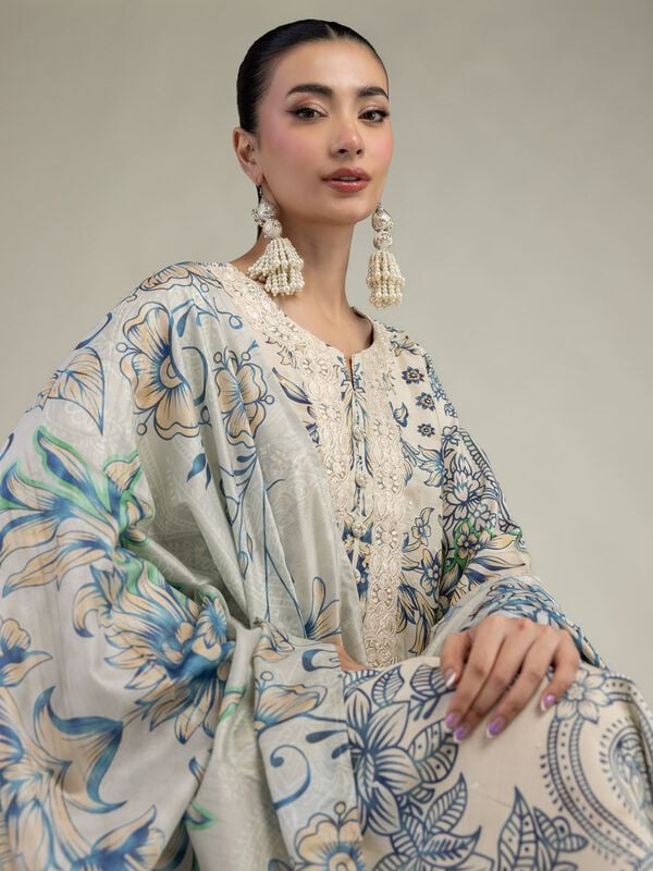 Floral Round-Neck Kurta