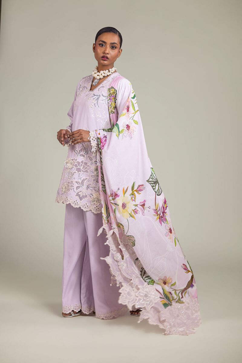 3-Piece Embroidered Suit