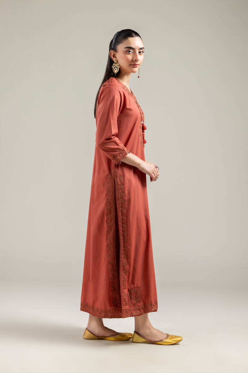 Solid Longline Kurta