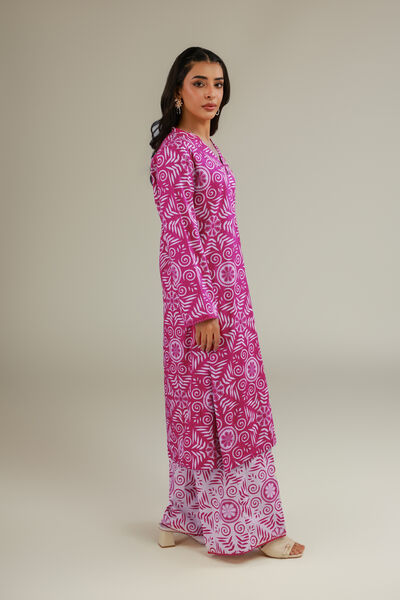 Textured Cotton Pants, image 1