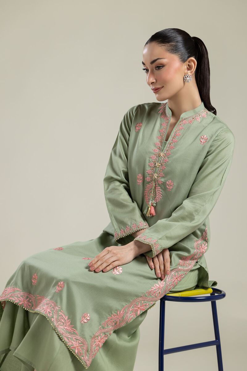 Long Mint Kurta